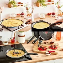 Сковорода млинцева Tefal Halo Eucalyptus 25 см сіра (G0163802) - мініатюра 7