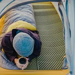 Килимок складаний подвійний IXPE Naturehike CNK2450WS044, алюмінієва плівка, 200x120х1,8 см, оливковий зелений - мініатюра 6