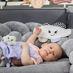 Іграшка-обіймашка BabyOno Хмаринка для малюків 25х25.5 см (2136278048) - мініатюра 4