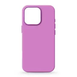 Силиконовый чехол для Apple iPhone 16 Pro, ICON2 Case, фиолетовый, противоударный, панель, защита всего корпуса, матовая поверхность Soft Touch, выступает над дисплеем, совместим с защитными стеклами и пленками, с микрофиброй