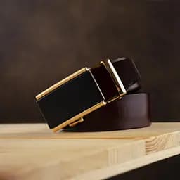 Ремінь шкіряний Vintage чоловічий 115х3,4 см acs0014915 - мініатюра 4