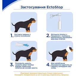 Протипаразитарні краплі Modes EctoStop для котів 4-8 кг 1 мл - мініатюра 3