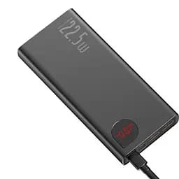 Зовнішній акумулятор (павербанк) Baseus Adaman Metal Digital 20000mAh 22.5W 2021 Editon Black (PPAD000101, PPADM20S) - мініатюра 5