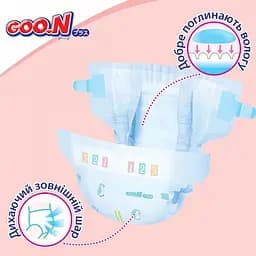 Упаковка підгузків Goo.N Plus NB (0-5 кг) 152 шт. (76 шт. х 2 шт.) - мініатюра 10