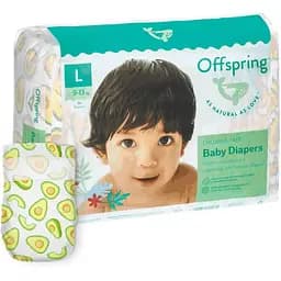 Подгузники Offspring Avocuddle L (9-13 кг) 36 шт. (DP-OI-FAT-L36P-AVO)