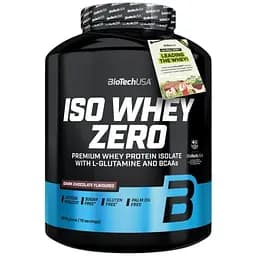 Протеїн BiotechUSA Iso Whey Zero Dark chocolate 1816 г