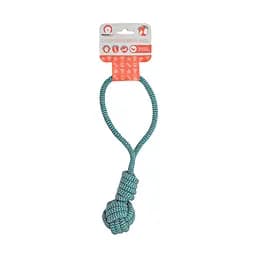 Игрушка для собак Misoko&Co Мяч с ручкой blue 35 cm