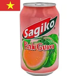 Напій Sagiko Guava drink Рожева Гуава 320 мл