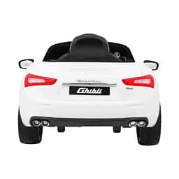 Електромобіль Ramiz Maserati Ghibli 12 В на пульті керування, White (PA.SL631.BIA) - мініатюра 7