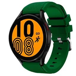 Ремешок для Realme Watch - темно-зеленый ширина крепления 20мм силикон Watchbands Gear (W46-8WB36076209)