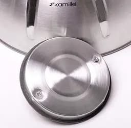 Чайник Whistling Kettle із нержавіючої сталі зі свистком Kamille Ø26.5х23 см kuh0006797 - мініатюра 4