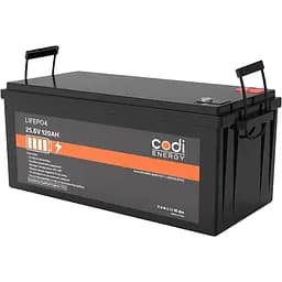 Аккумулятор Codi Energy LiFePO4 24V 25.6V/120Ah/3072Wh (CE-25.6V/120A) [125469]