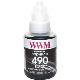 Чорнило WWM Canon Pixma G1400/2400/3400 Black Pigment 140г (C490BP)
