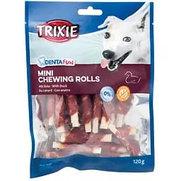 Лакомство для собак Trixie Denta Fun Палочка для чистки зубов утка 6 см 120 г