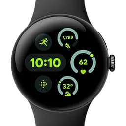 Смарт-годинник Google Pixel Watch 3, 41 мм Matte Black/Obsidian Band [115658] - мініатюра 2