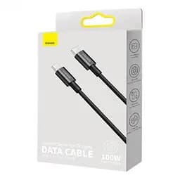 Кабель Baseus Superior Series Fast Charging Cable Type-C to Type-C 100W 2m CATYS-C01 Black - мініатюра 4