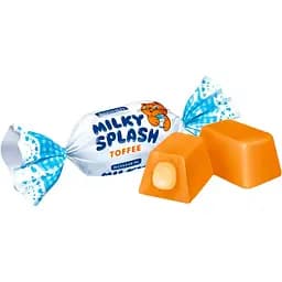 Цукерки ірис Roshen Milky Splash з молочною начинкою 1 кг - мініатюра 3
