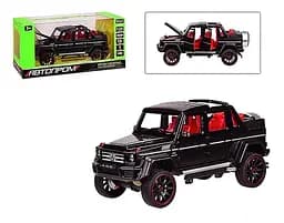 Машина металева 7579 АВТОПРОМ, 1:24 Mercedes-Benz, світло, звук, відкр.двері, в коробці (6900001197003) Чорний