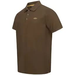 Теніска поло Blaser Active Outfits Solid Polo Shirt S Dark brown - мініатюра 3