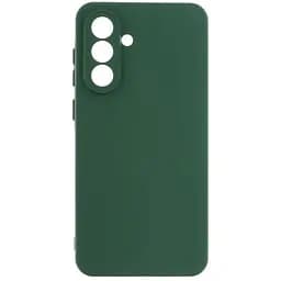 Чохол Silicone Cover з рамкою камери A Samsung Galaxy A56 5G A566 Dark Green (36975_3609714)