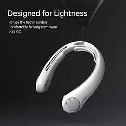 Вентилятор Jisulife Neck Fan Life4 Grey - мініатюра 7