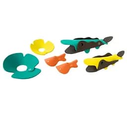 Игрушка для ванной Quut Quutopia 3D Крокодилы, 8 деталей (171102)