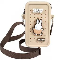 Сумка через плече силіконова Yes CBS-1 Miffy Bunny 17.3х9.3х4 см бежева (550536)