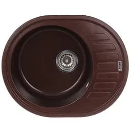 Кухонная мойка Zerix ZS-6250R-12 коричневая ZX4552, Коричневый