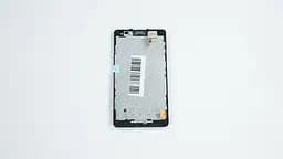 Дисплей для смартфона (телефону) Microsoft Lumia 435 (Nokia), black (У зборі з тачскріном) (без рамки) - мініатюра 2