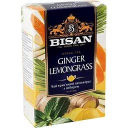 Чай трав'яний Bisan Ginger Lemongrass 80 г