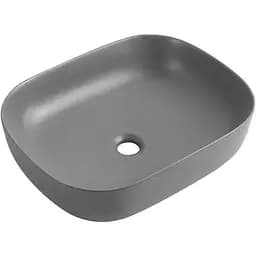 Умивальник накладний Mixxus Premium Diverse-0115 490x395x135 мм MP6650, Графит