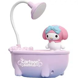 Дитяча настільна лампа Май Мелоді ванна фіолетова (068C)