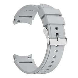Браслет Galaxy Classic для Samsung Galaxy Watch 6 Classic 43mm 6 Classic 47mm - сірий ширина кріплення 20мм силікон Watchbands (W43-8WB53057957) - мініатюра 2