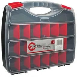 Органайзер для зберігання дрібних деталей з ручкою Intertool BX-4002 15" 380 х 310 х 60 мм