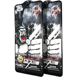 Захисне скло DK для Tecno Spark 7 KF6 Full Glue 3D MO King Kong 017576 black 2 шт.