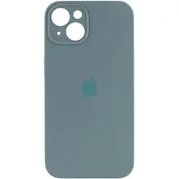 Чехол Silicone Case Full Camera Protective AA для Apple iPhone 13 6.1" Зелений / Pine green