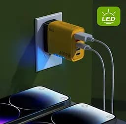 Зарядний пристрій універсальний Voltronic GAN fast charger 5-Port USB 240W - мініатюра 4