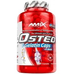 Препарат для суглобів і зв'язок AMIX Osteo Gelatine + MSM, 200 капсул