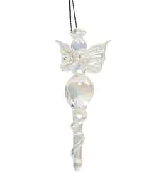Елочное украшение "Ангел стеклянный" 9 см, YQ1464027