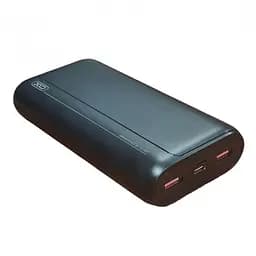 Повербанк чорний портативна зарядка Power bank XO PR127 PD20W+QC22.5W 20000 mAh 2USB/1Type-C