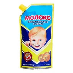 Молоко Первомайський МКК незбиране згущене з цукром 440 г