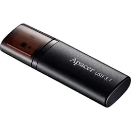 USB флеш-накопитель Apacer AH25B 128GB USB-A 3.1 Black (AP128GAH25BB-1) [67398]