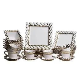 Сервіз порцеляновий Yiwu Tiffany 24 предмети на 6 персон обідній сервіз тарілок і чашок для сервірування XZ-24PCS