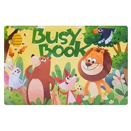 М'яка розвиваюча іграшка-книжечка "Busybook" Bambi 557-581-583-1