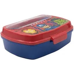 Ланч-бокс дитячий з ложкою та вилкою Stor Avengers (74109)