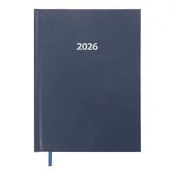 Щоденник датований Buromax Strong 2026 A5 синій (BM.2129-03)