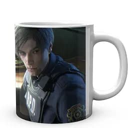 Кружка GeekLand Resident Evil Житель Зла Леон RE 002.15 330 мл белая