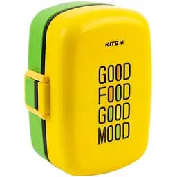 Ланч-бокс Kite с наполнением 1150 мл желтый (K23-180-4)