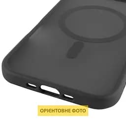 TPU+PC чохол Metal Buttons with MagSafe для Apple iPhone 17 Air (6.5") Чорний / Black - мініатюра 5