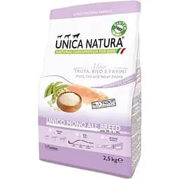 Сухий корм для собак Unica Natura Unico All breed Mono з форелью 2.5 кг